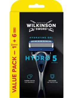 Hydro5 Skin Protection Станок для бритья с 6 кассетами Wilkinson Sword 183931485 купить за 1 348 ₽ в интернет-магазине Wildberries